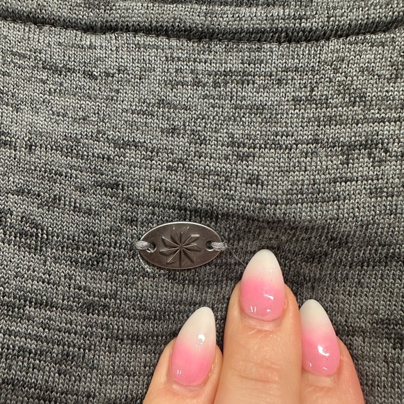 Athleta Gray Cowl Neck Sweater Sweatshirt - Picture 7 of 7